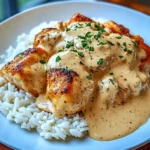 Creamy Smothered Chicken and Rice