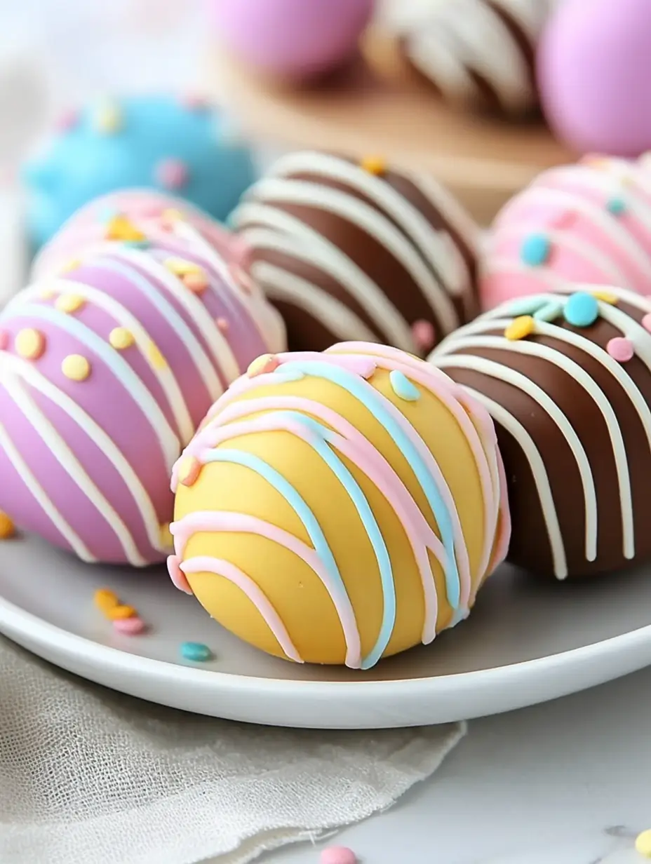 Easter Egg Oreo Cookie Balls Easter Egg Oreo Cookie Balls Recipe