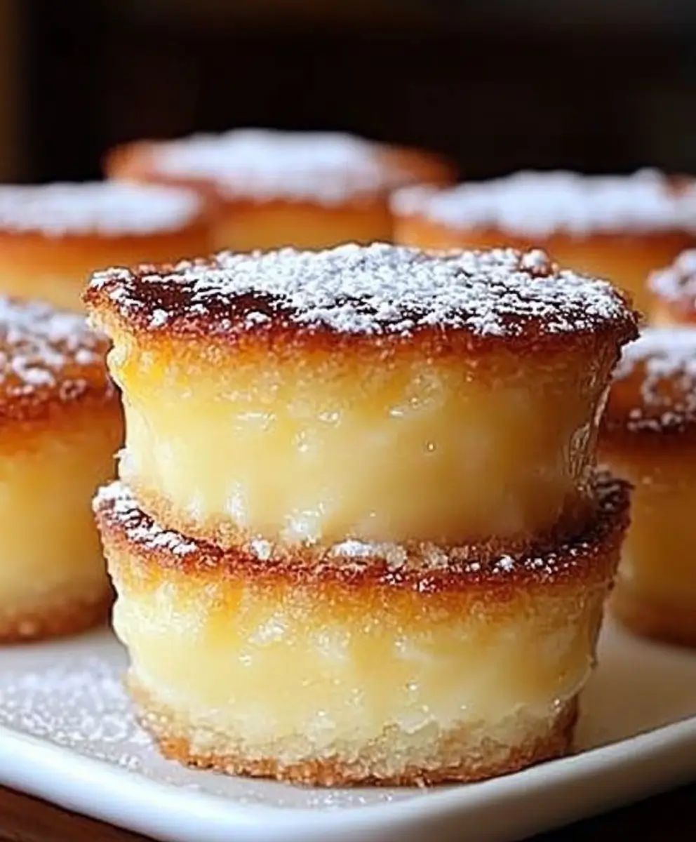 HOW TO MAKE Baby Lemon Impossible Pies Recipe HOW TO MAKE Baby Lemon Impossible Pies Recipe