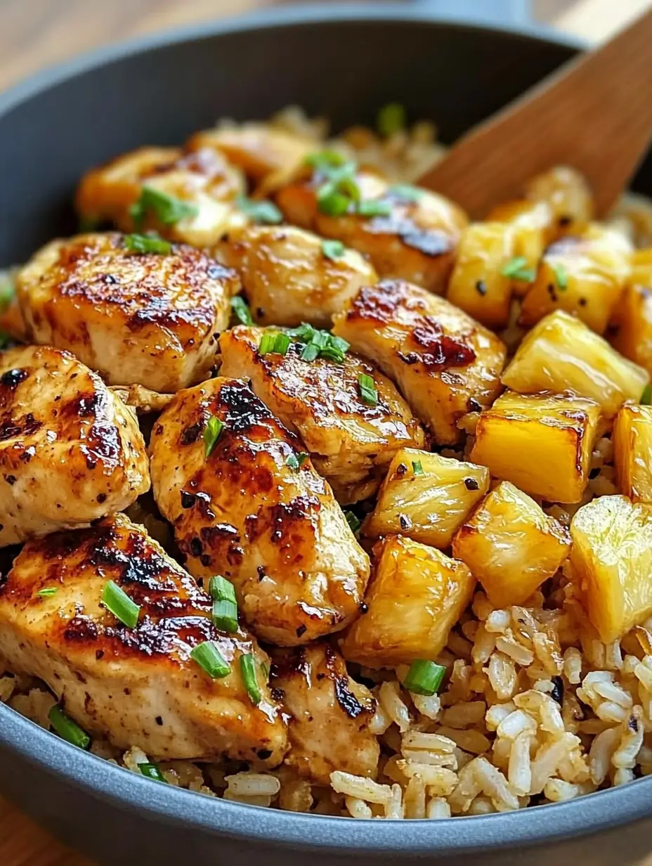 Pineapple Chicken and Rice Pineapple Chicken and Rice recipe