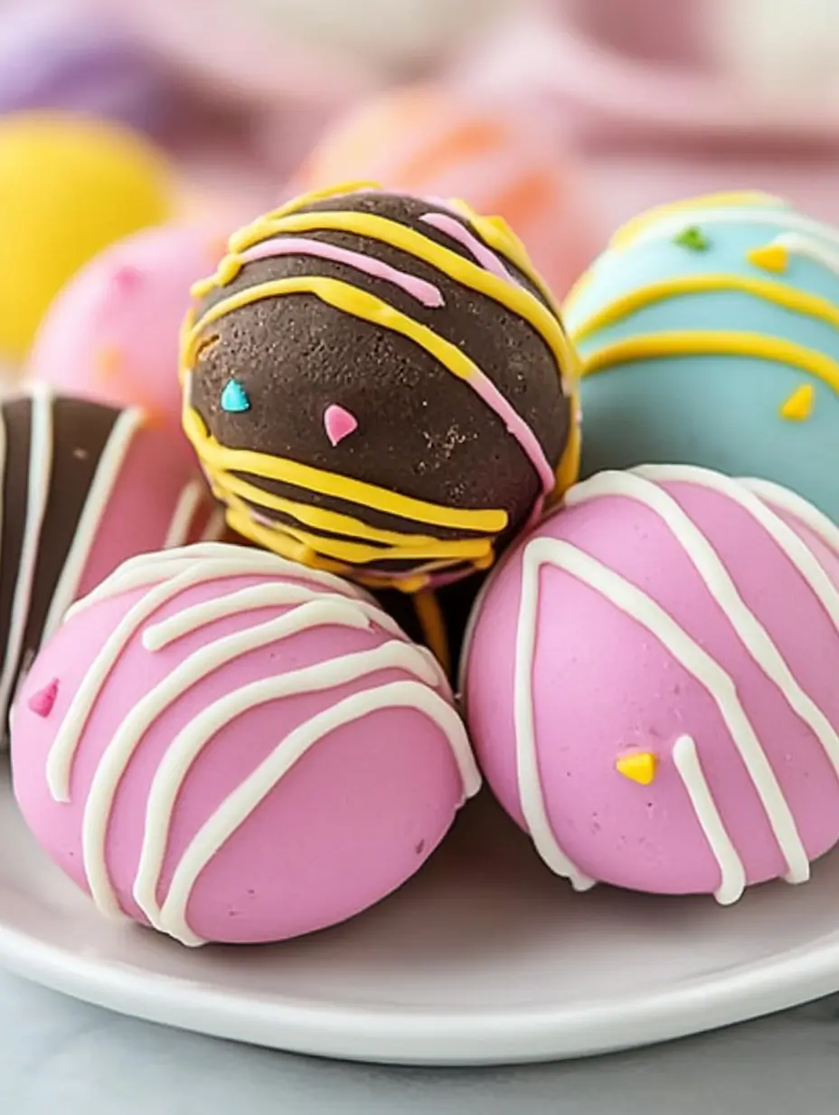 Easter Egg Oreo Cookie Balls