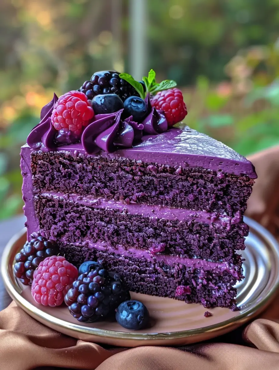 Purple Velvet Cake