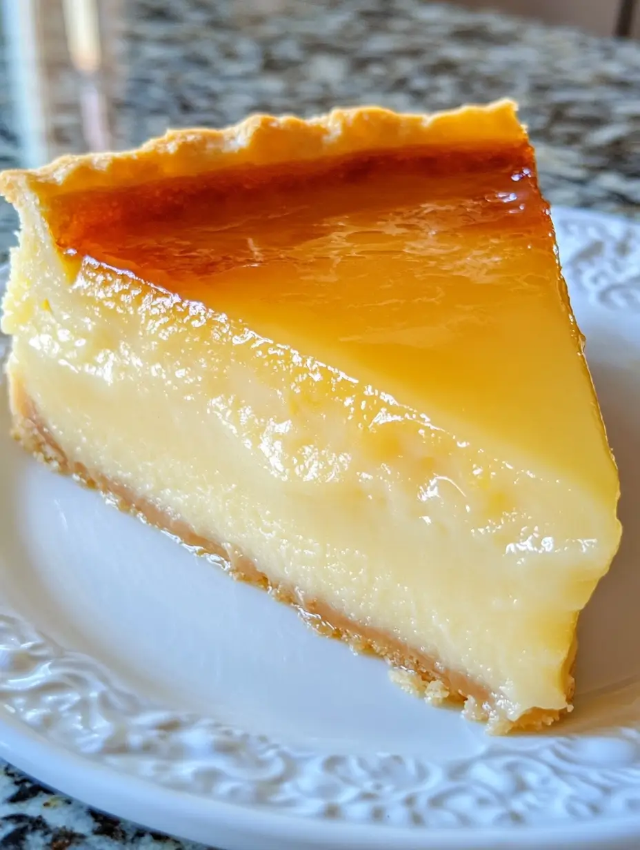 lemon impossible pie with condensed milk