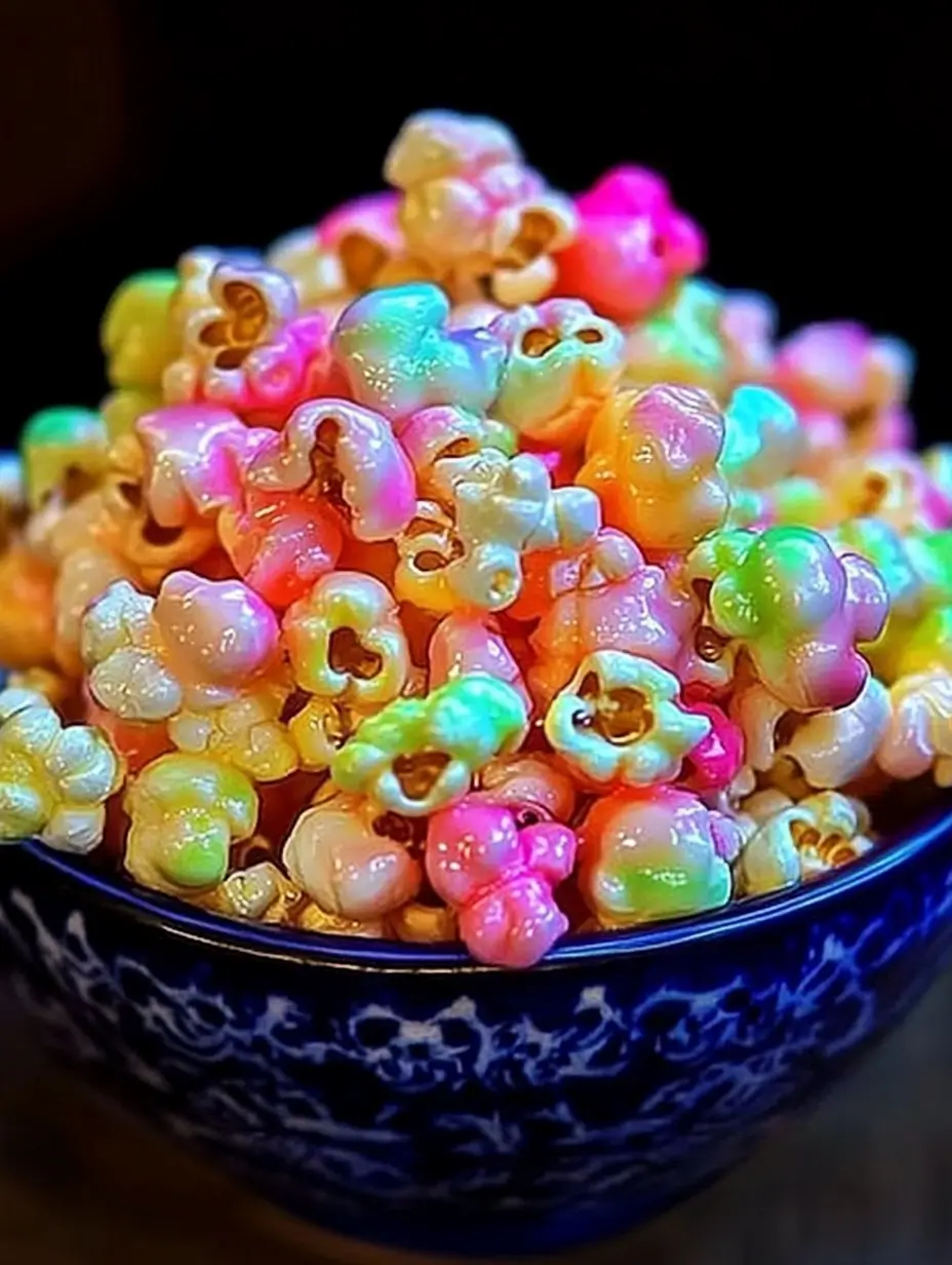 Glow in the Dark Candy Popcorn Bombs