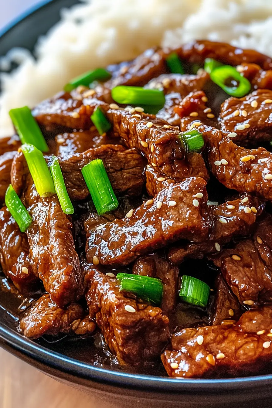 Mongolian Beef recipe