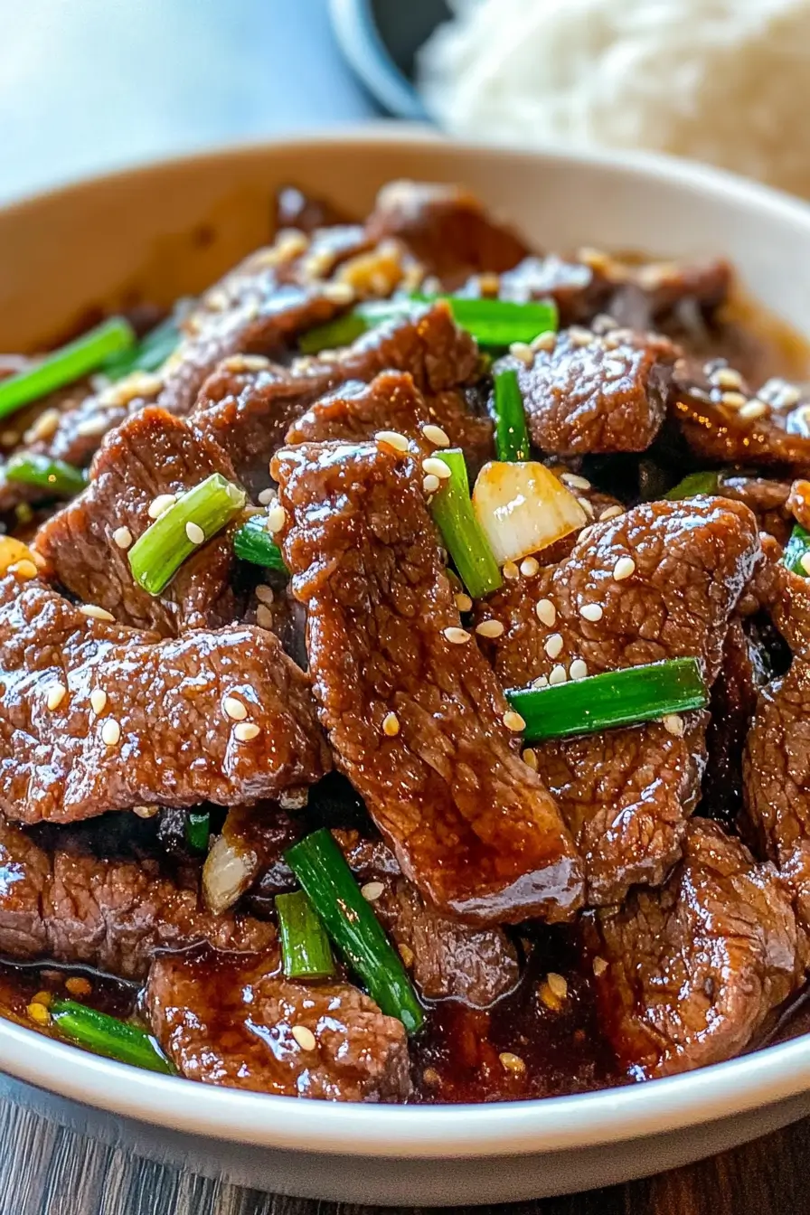 Mongolian Beef Mongolian Beef