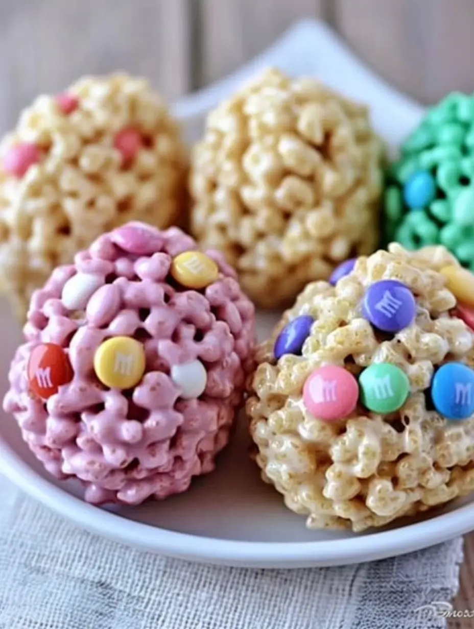 Rice Krispie Easter Eggs