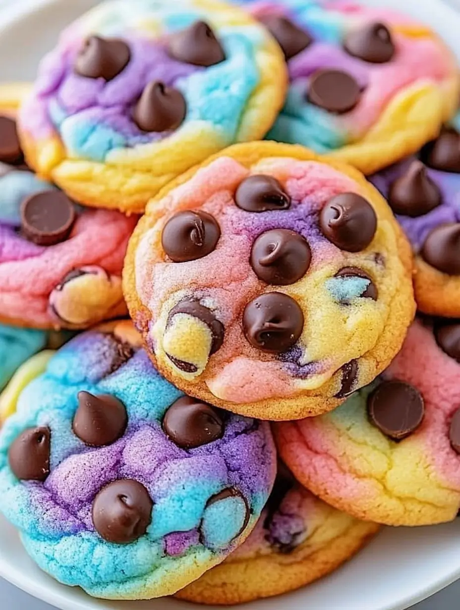 how to make Easter Chocolate Chip Cookies Easter Chocolate Chip Cookies recipe