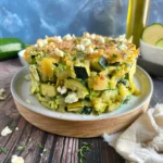 Baked Zucchini Spinach