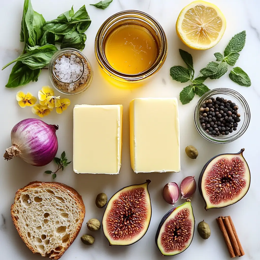 Ingredients for Butter Board Butter Board