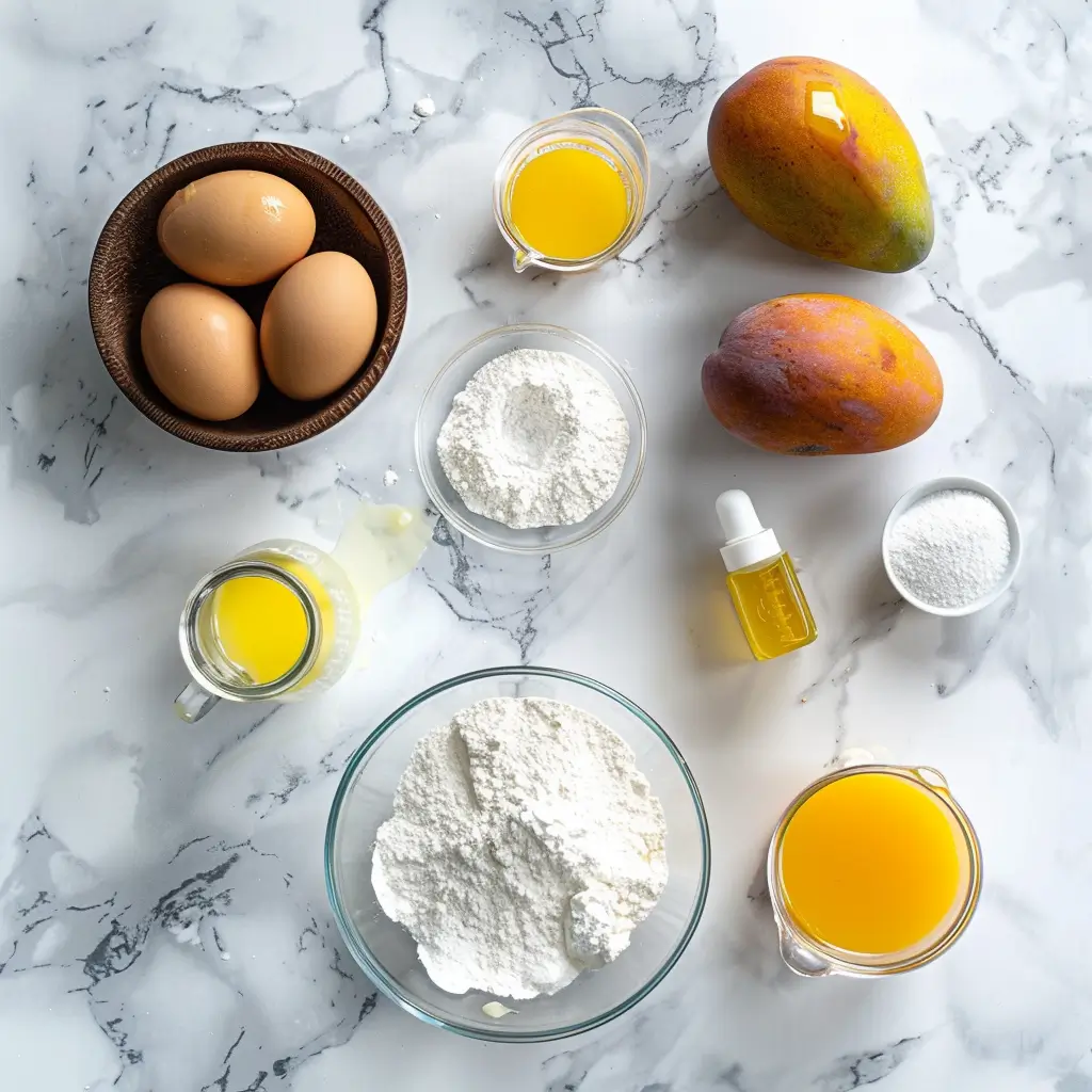 mango pancakes ingredients