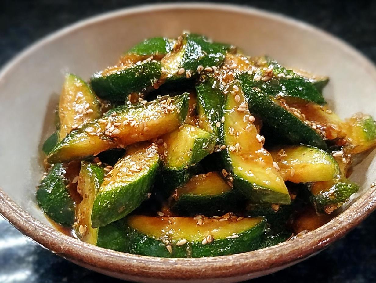 Asian Zucchini Side Incredible