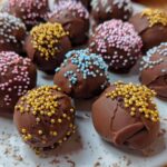 Bake Chocolate Cheesecake Balls