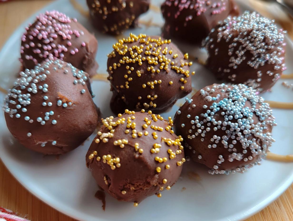 Bake Chocolate Cheesecake Balls: 15 Minute Bliss - Bake Chocolate Cheesecake Balls - additional detail