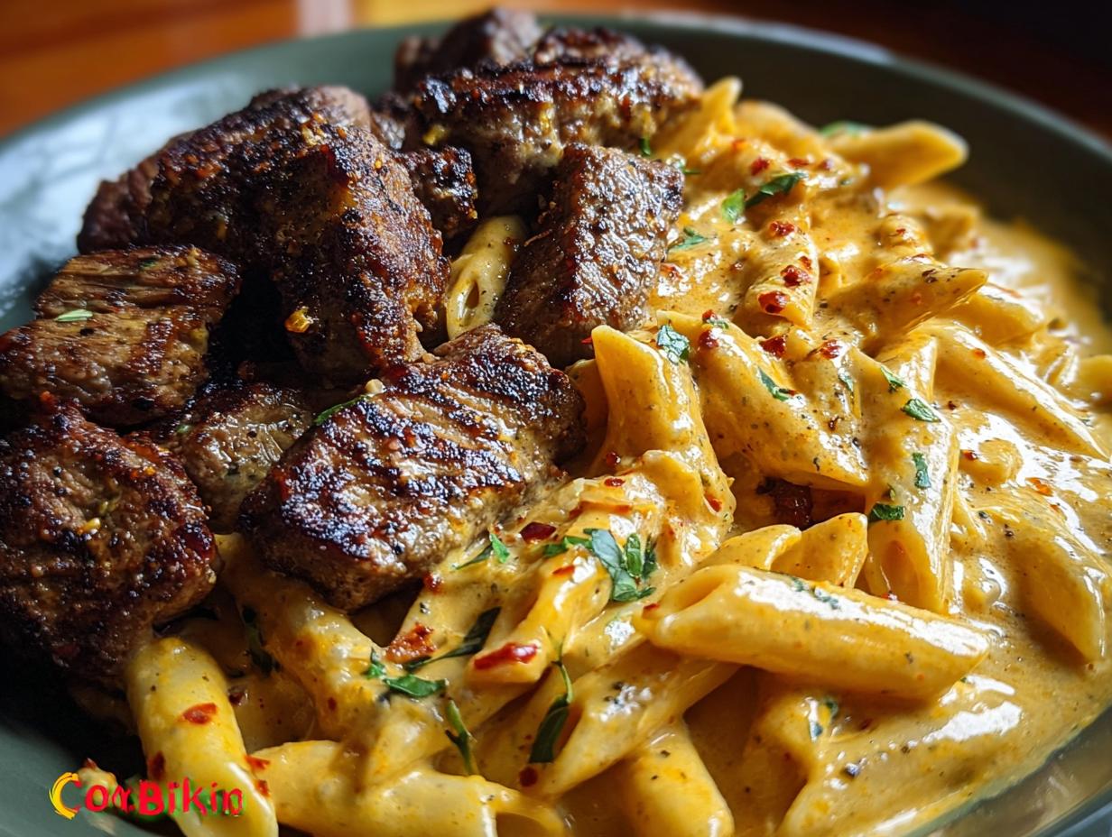 Cajun Steak Tips Cheesy: 1 Easy Dish! - Cajun Steak Tips Cheesy - additional detail