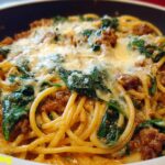Cheesy Garlic Butter Spaghetti