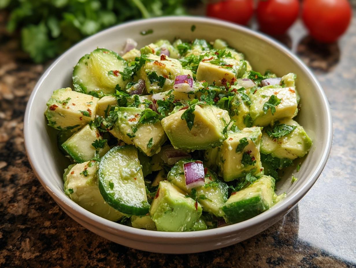 Cool Creamy Cucumber Avocado