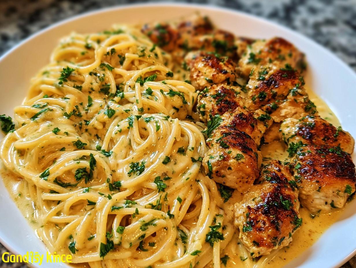 Creamy Garlic Parmesan Chicken: 2 Amazing Secrets - Creamy Garlic Parmesan Chicken - additional detail