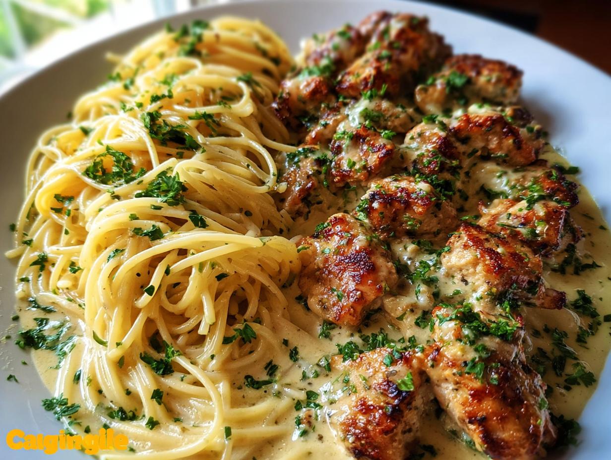 Creamy Garlic Parmesan Chicken