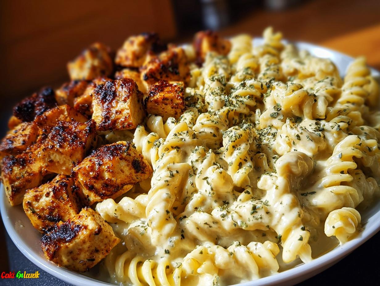Rigatoni Garlic Butter Parmesan: 1 Creamy Dream - Rigatoni Garlic Butter Parmesan - additional detail