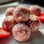 Strawberry Cheesecake Protein Balls