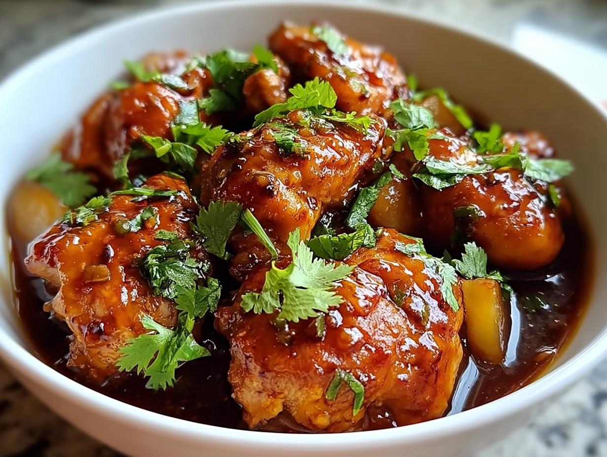 Sweet Garlic Chicken Crockpot - Sweet Garlic Chicken Crockpot - additional detail