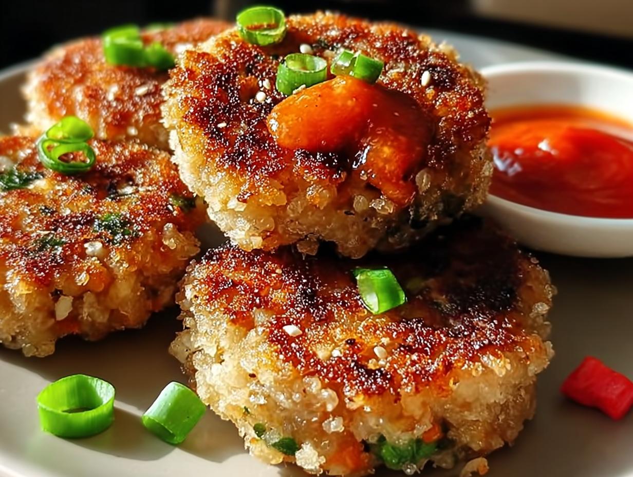 Spicy Asian Tuna Cakes: 2 Savory Secrets - Asian Tuna Cakes Spicy - additional detail