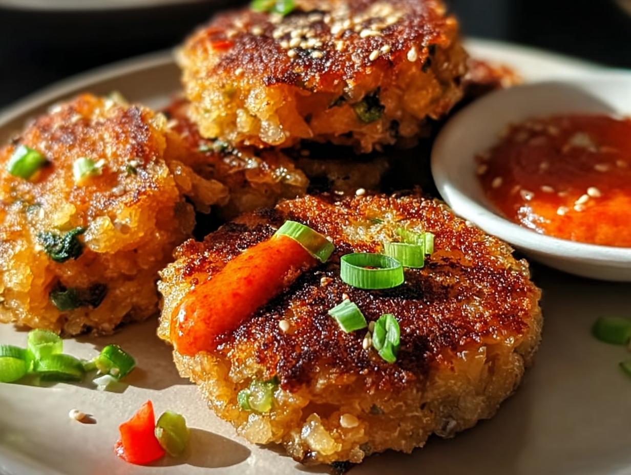 Spicy Asian Tuna Cakes: 2 Savory Secrets - Asian Tuna Cakes Spicy - additional detail