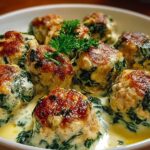 Baked Chicken Ricotta Meatballs