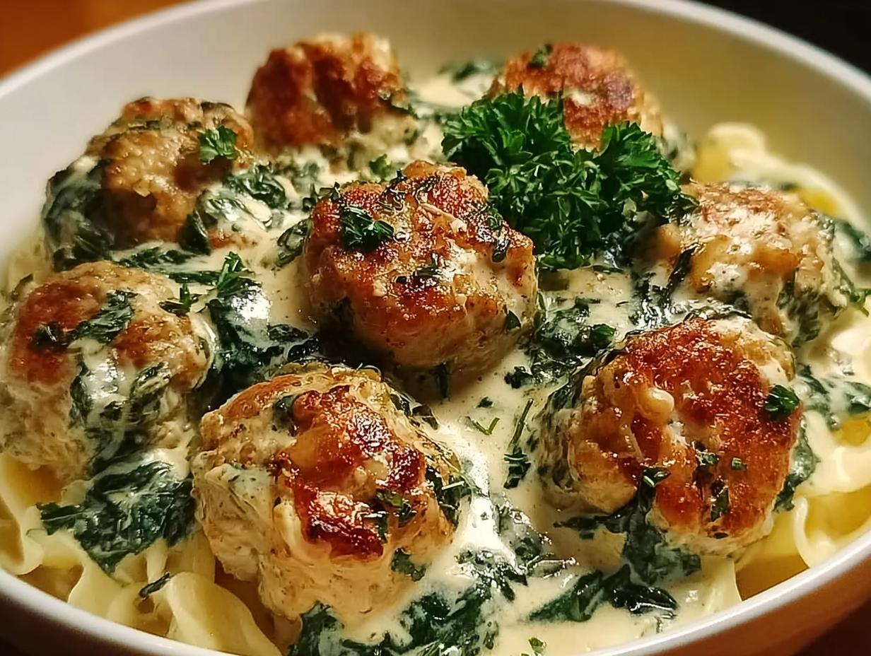 Amazing Baked Chicken Ricotta Meatballs - Baked Chicken Ricotta Meatballs - additional detail