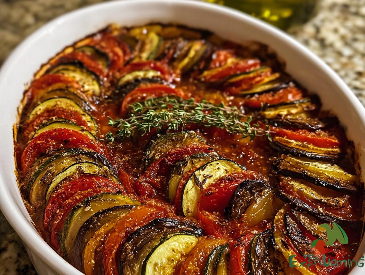 Baked Ratatouille: 5 Amazing Tips - Baked Ratatouille Tomatoes Zucchini - additional detail