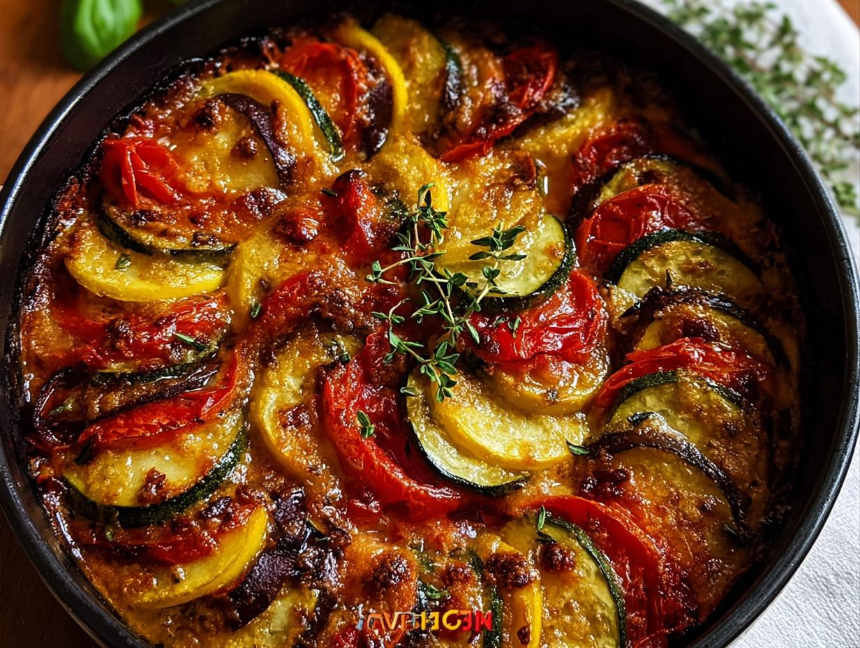 Baked Ratatouille: 5 Amazing Tips - Baked Ratatouille Tomatoes Zucchini - additional detail