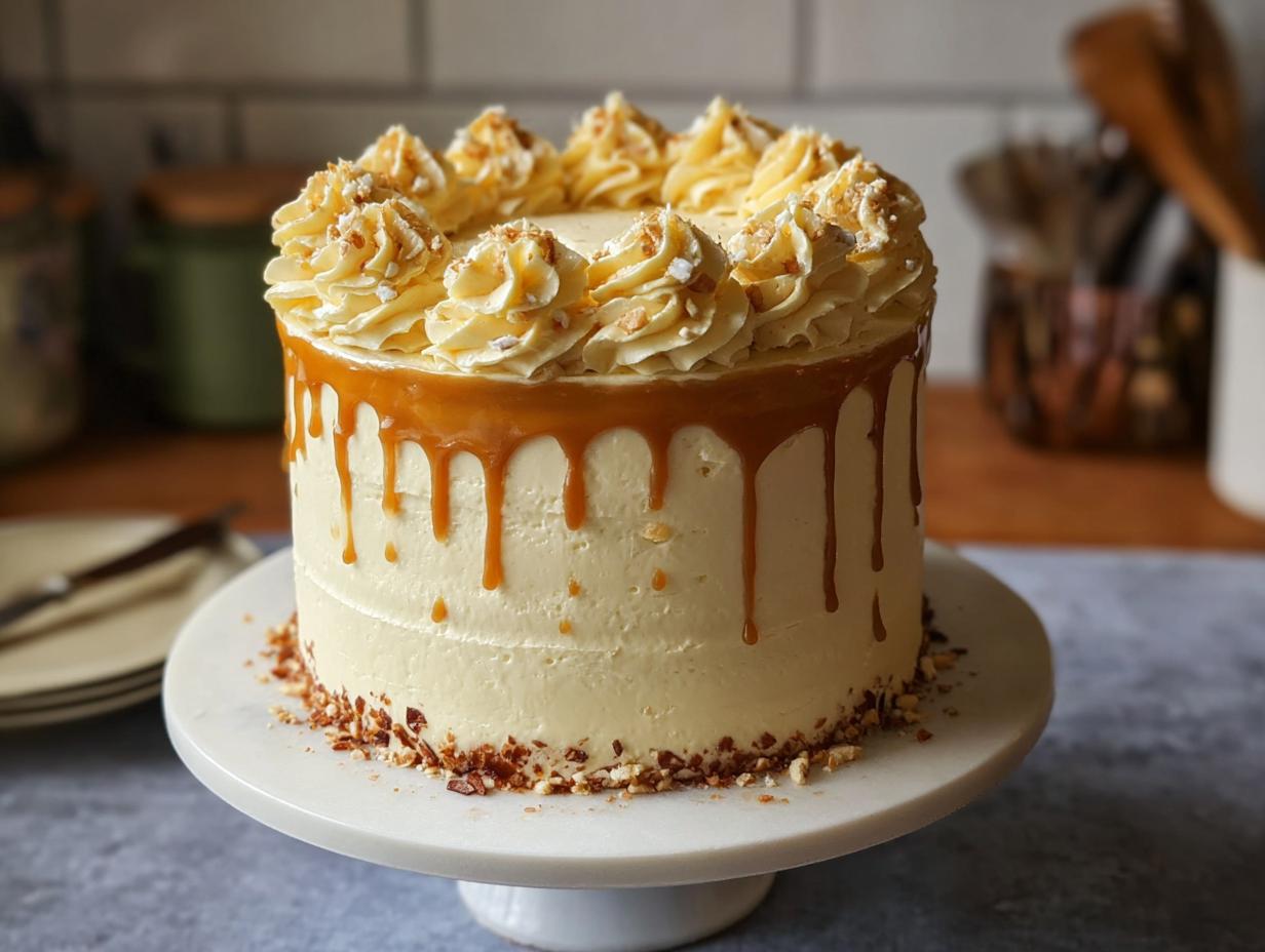 Amazing Salted Caramel Buttercream Icing Delight - Buttercream Icing Salted Caramel - main visual representation