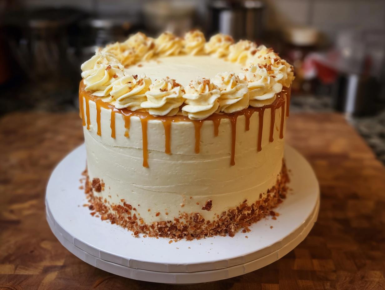 Amazing Salted Caramel Buttercream Icing Delight - Buttercream Icing Salted Caramel - additional detail