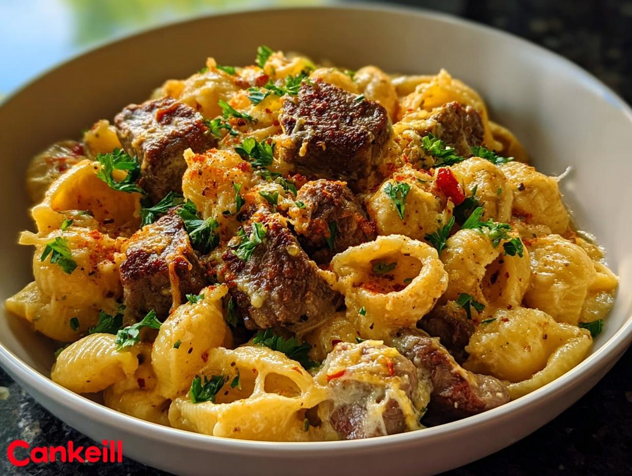 Cajun Steak Bites Cheesy