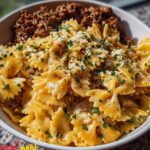 Cheesy Bowtie Pasta Savory