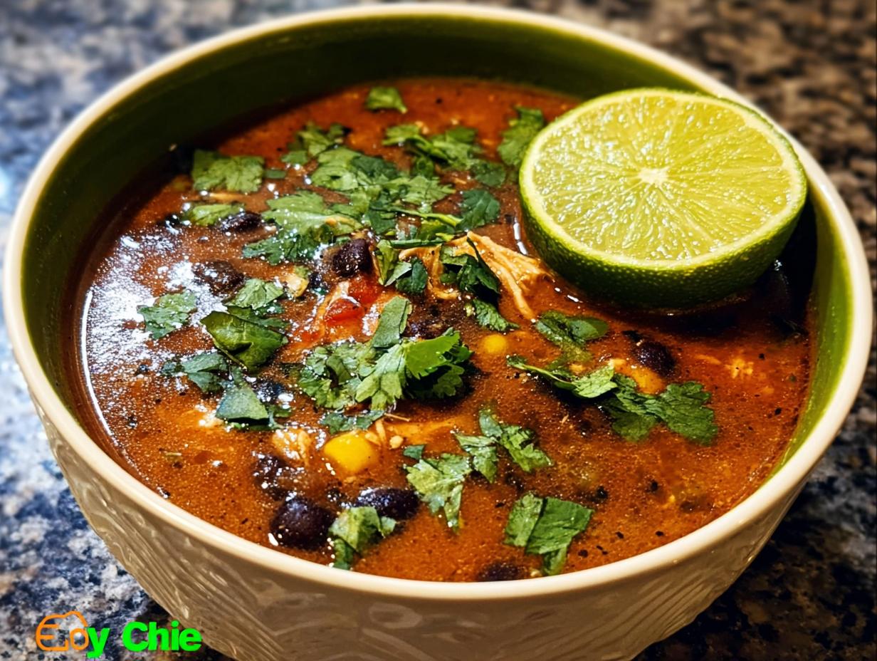 Chicken Poblano Black Bean