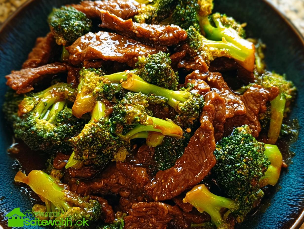Tender Chinese Beef Broccoli: 1 Secret Tip - Chinese Beef Broccoli - main visual representation