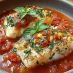 Cod Fish Tomato Sauce