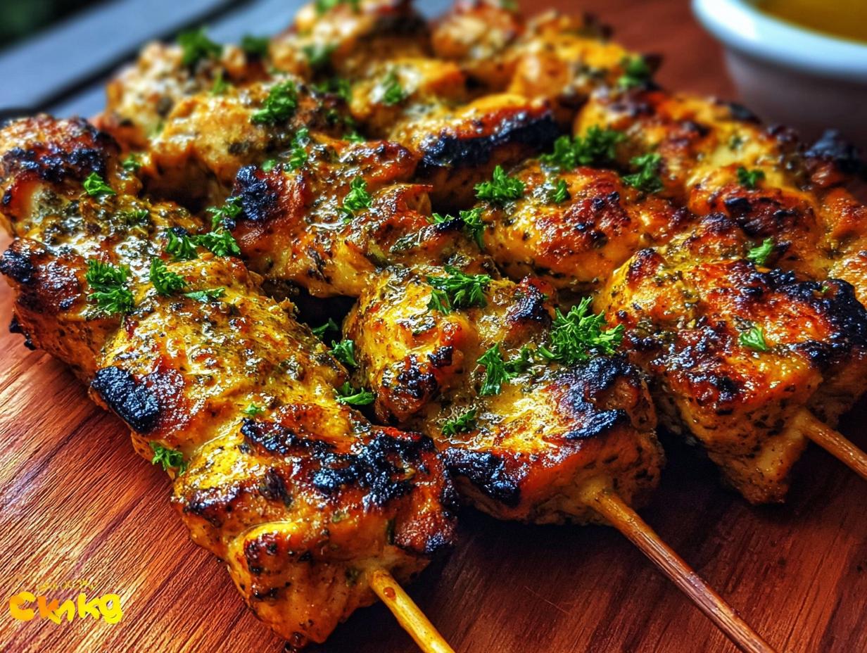 Cowboy Butter Chicken Skewers