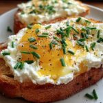 Creamy Ricotta Egg Toast