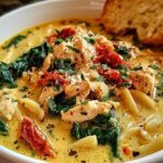 Creamy Tuscan Chicken Soup