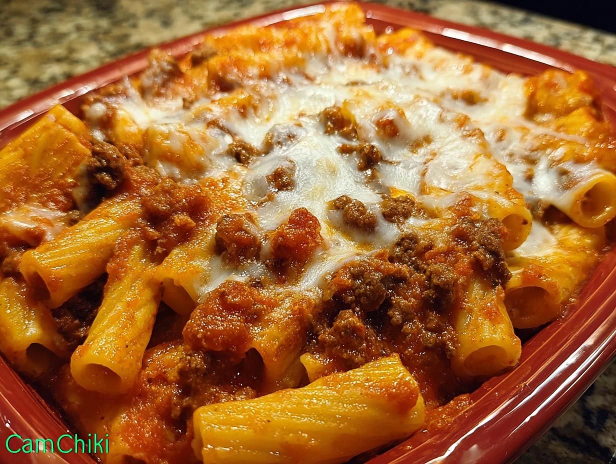 Creamy Velveeta Rigatoni Italian: 1 Amazing Dish - Creamy Velveeta Rigatoni Italian - additional detail