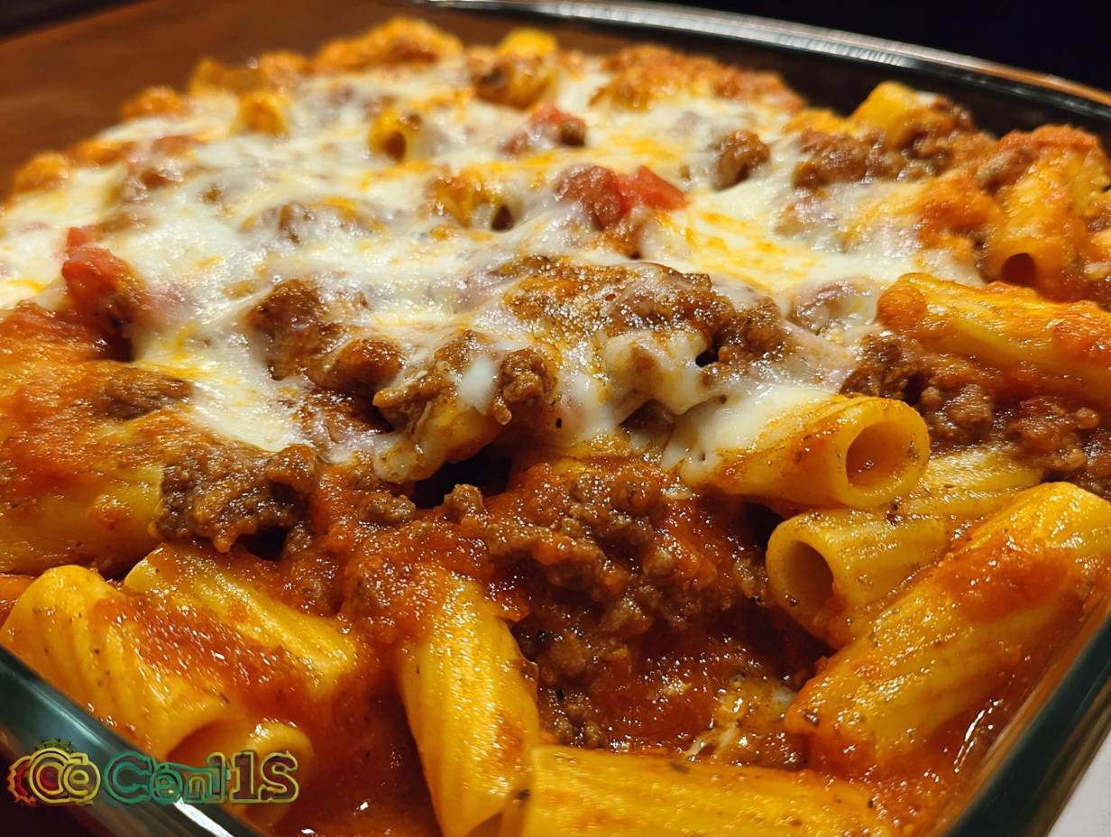 Creamy Velveeta Rigatoni Italian