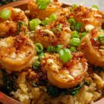 Garlic Shrimp Salad Crispy