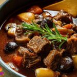 Hearty Beef Mushroom Stew