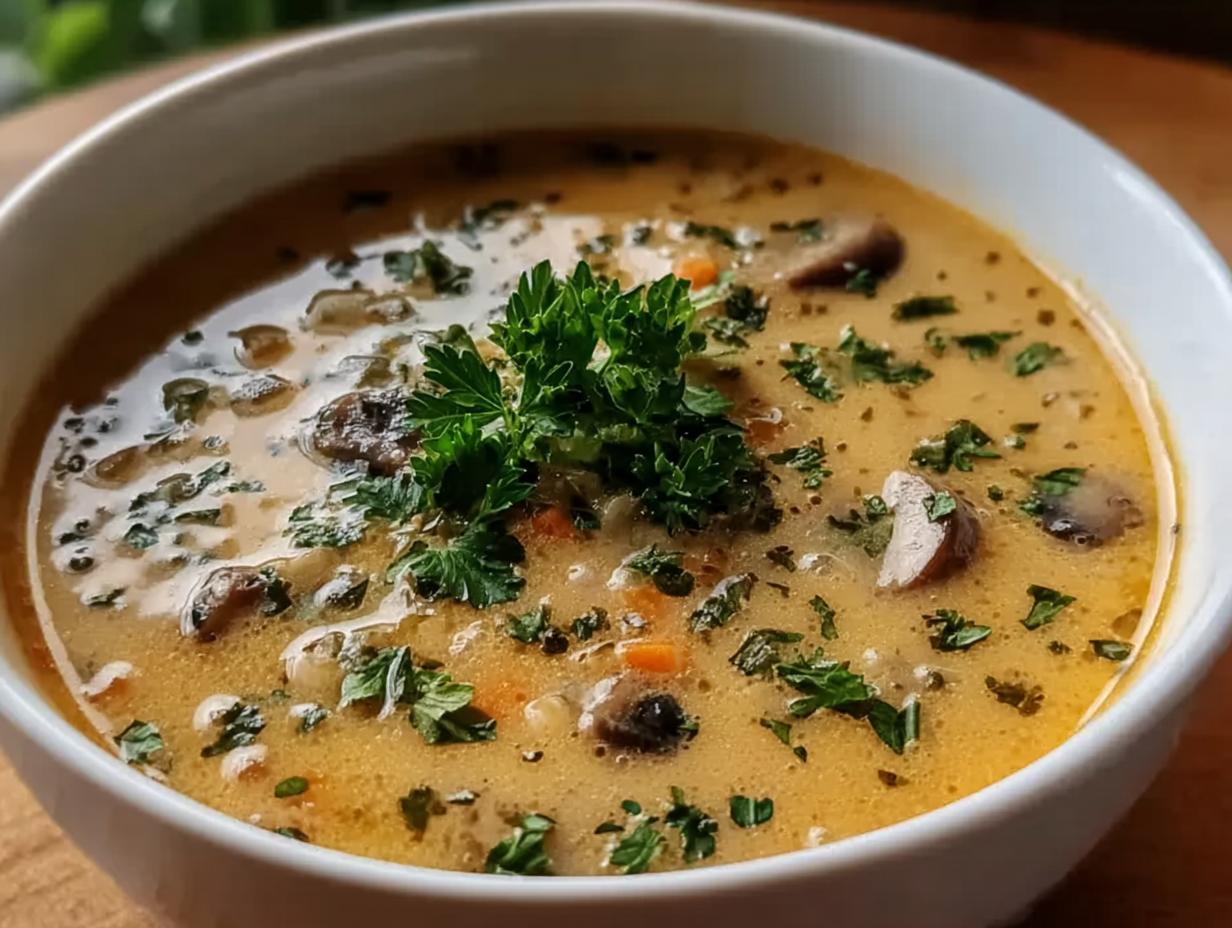 Hungarian Mushroom Soup