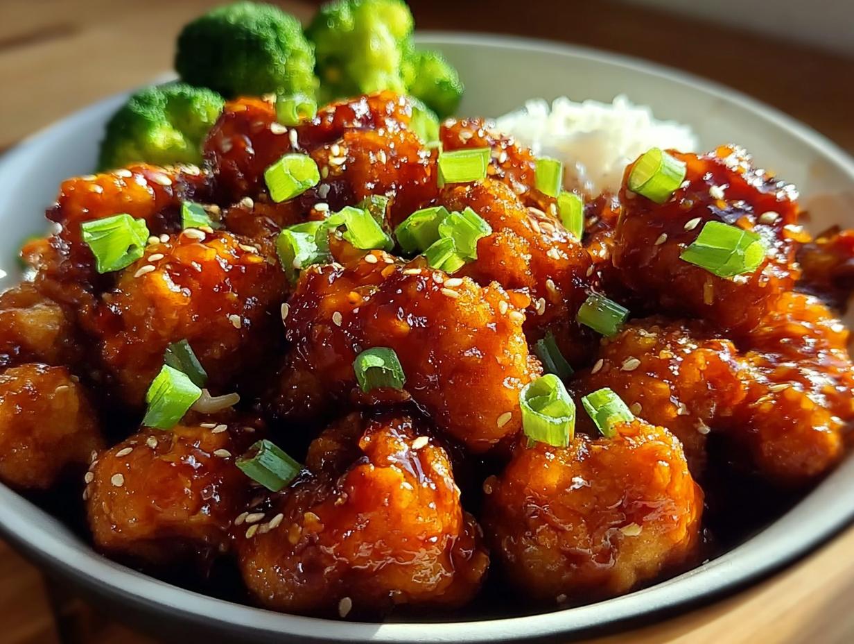 Irresistible General Tsos Chicken