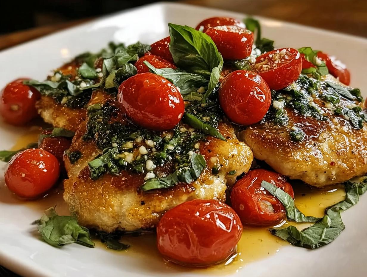 Incredible Italian Basil Chicken: 1 Fast Recipe - Italian Basil Chicken Incredible - additional detail