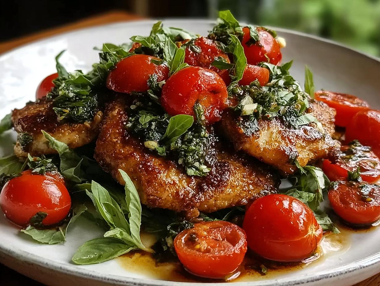 Italian Basil Chicken Incredible